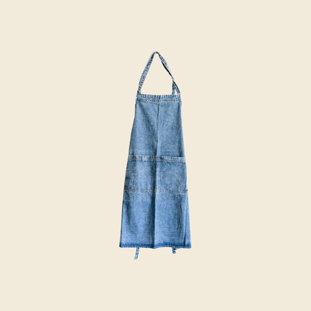 Washed Denim Apron