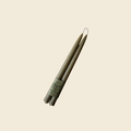 Moss Green Hand Dipped Tapers