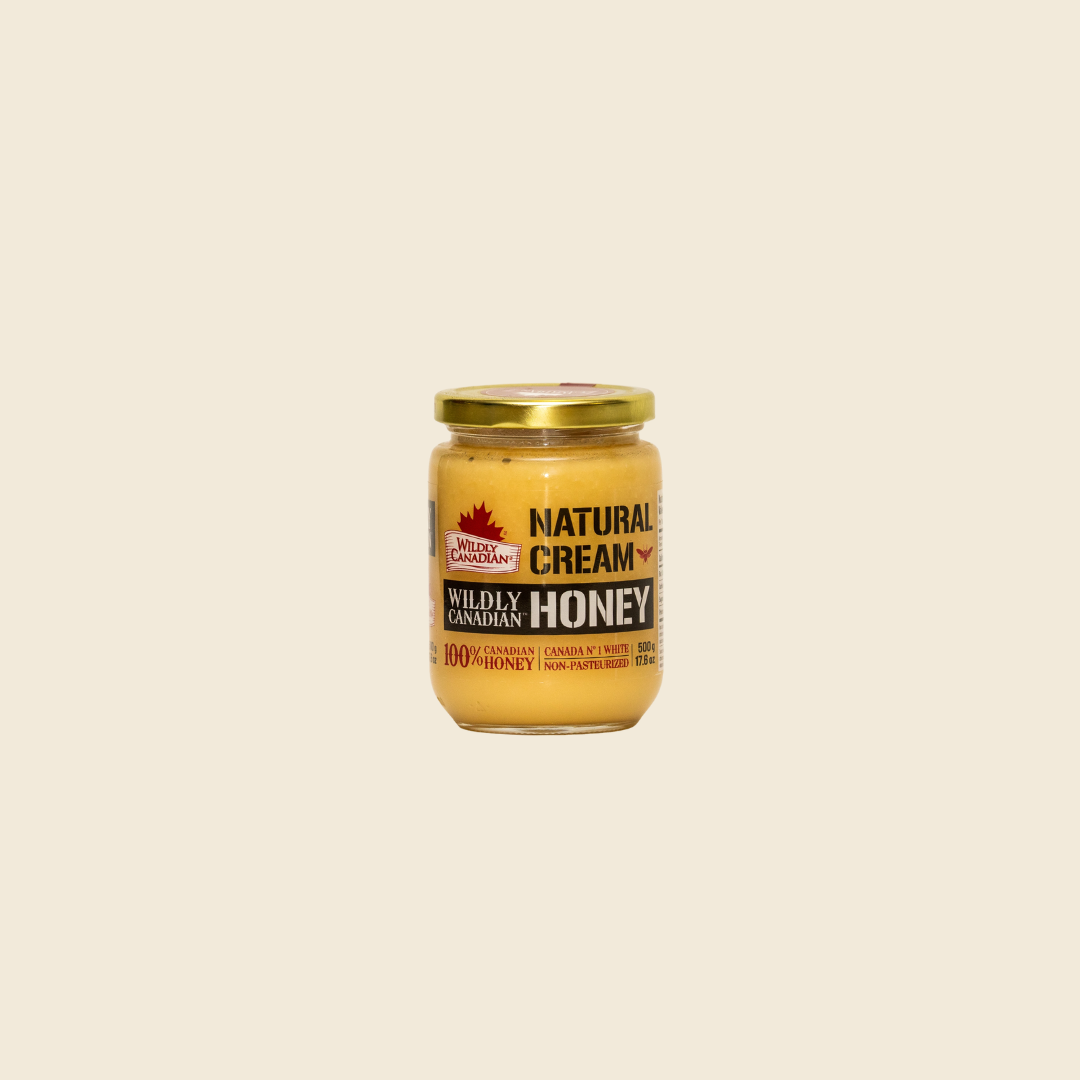 Non-Pasteurized Natural Cream Honey