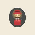 Camping Lamp Sticker