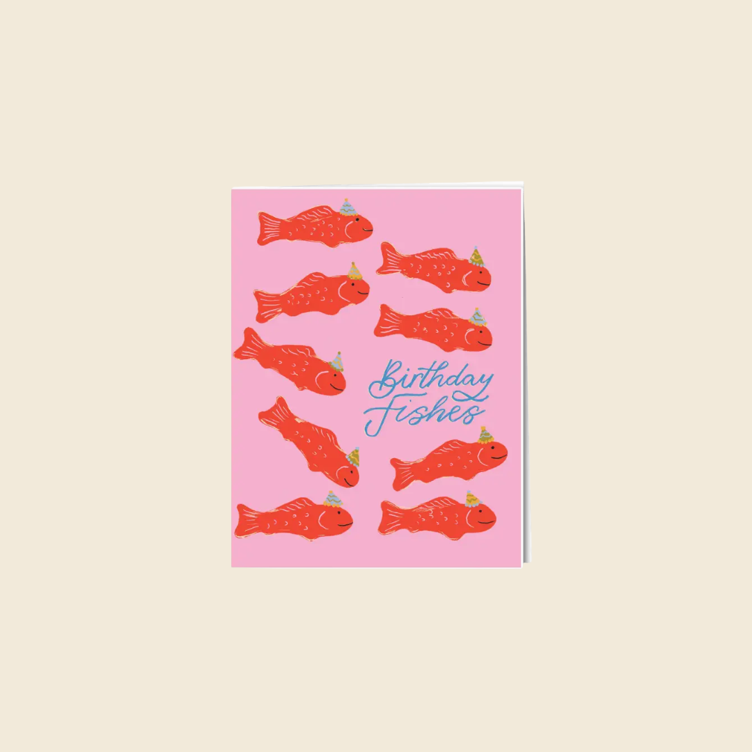 Birthday Fishes Card