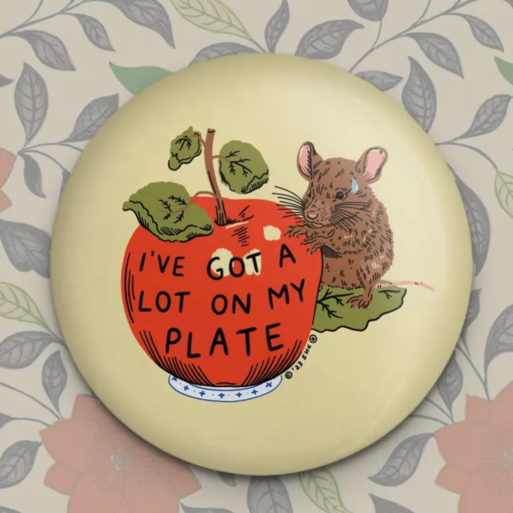 A Lot on my Plate Magnet