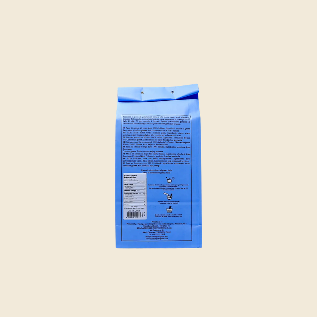 Pasta Portoghese Fusilli Lunghi 500g