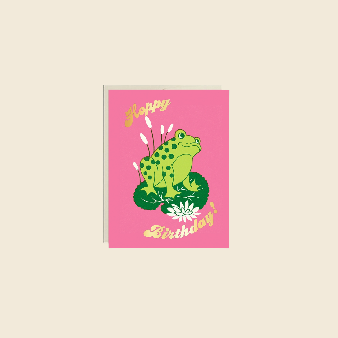Hoppy Birthday Card