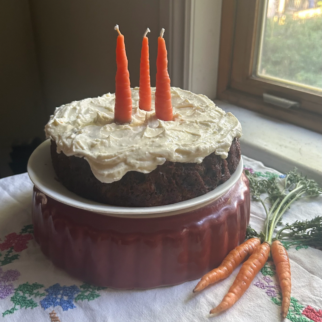 Carrot Beeswax Candle Box
