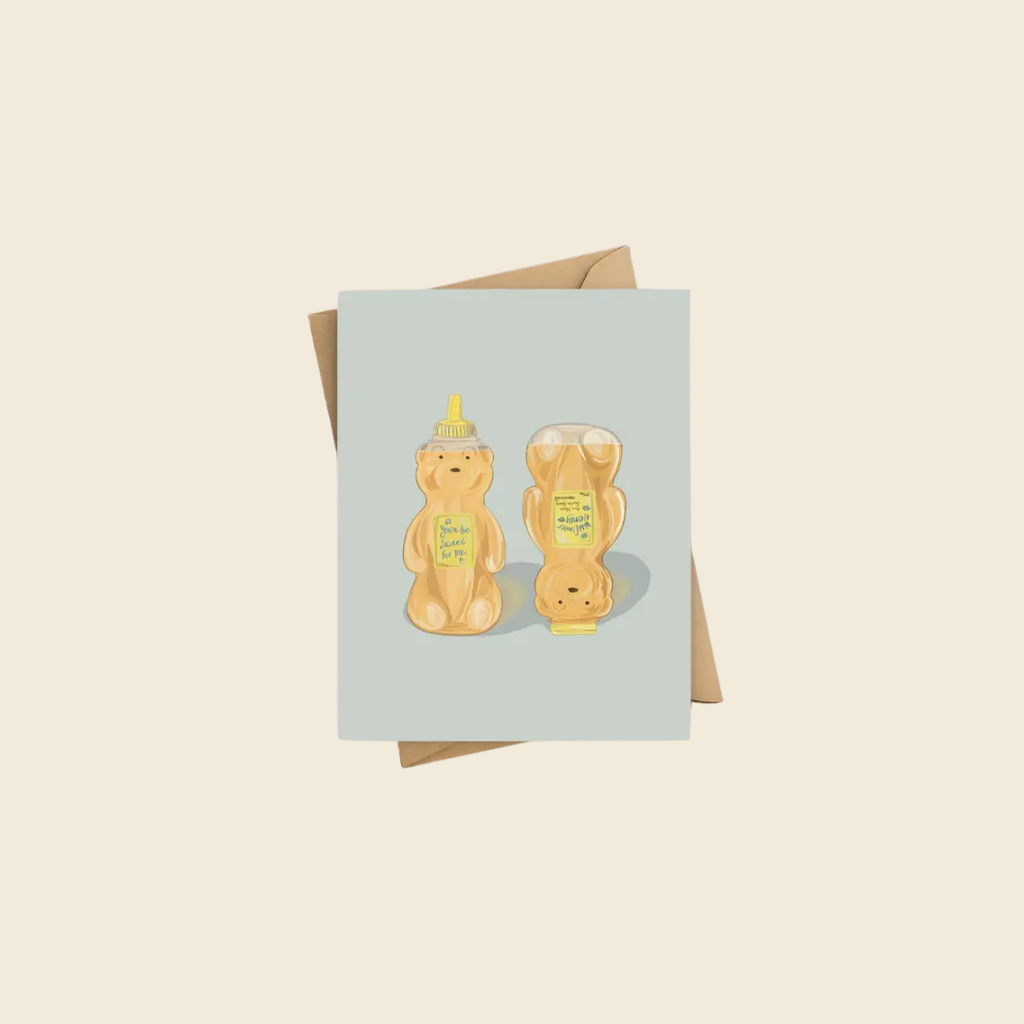 Honey Bear Greeting Card