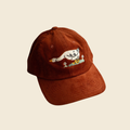 Reaching Goose Rust Corduroy Hat
