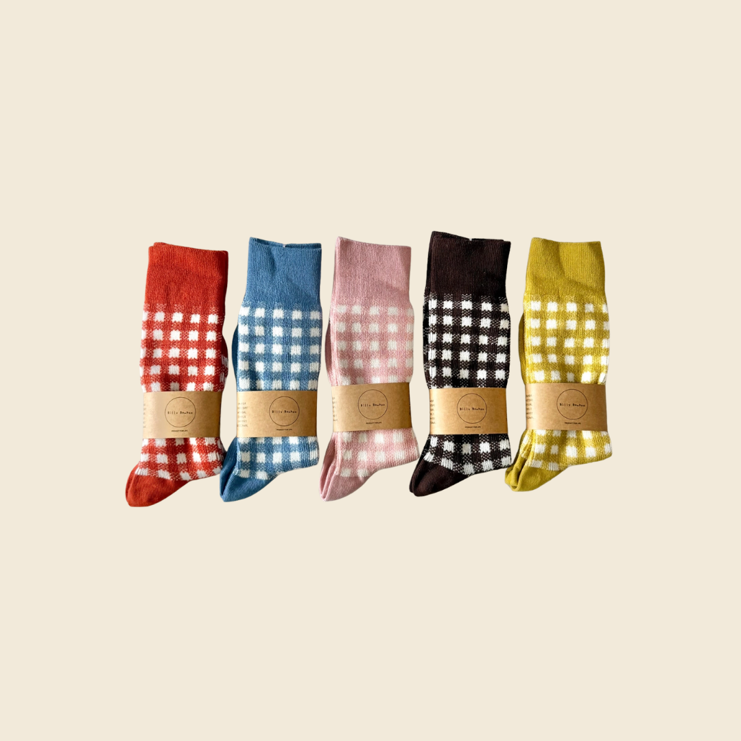 Cotswold Gingham Socks