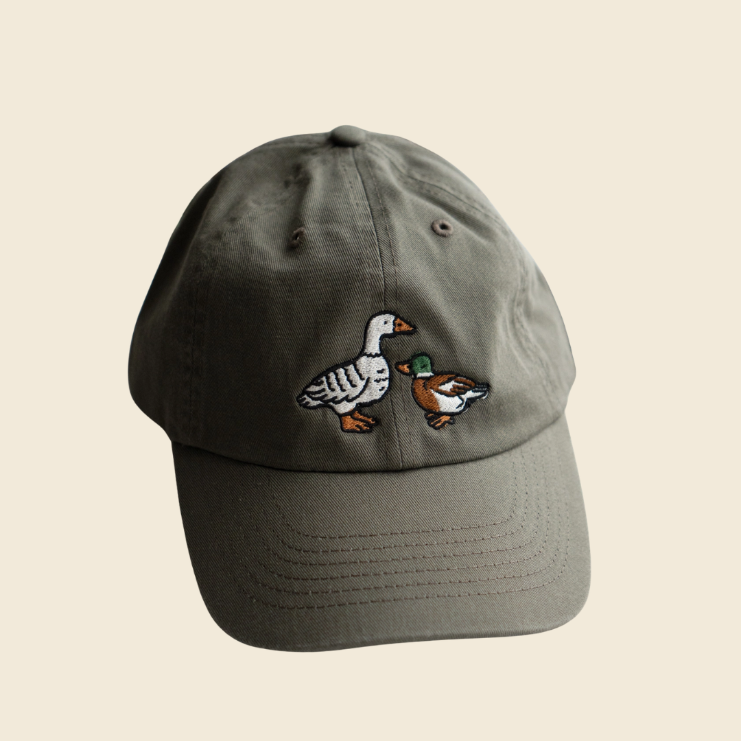 Duck & Goose Hat Olive Green