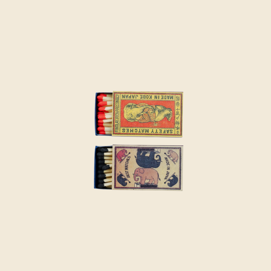 Whimsical-Themed Retro Matches
