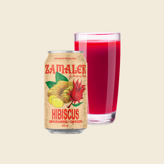 Zamalek Sparkling Ginger Hibiscus