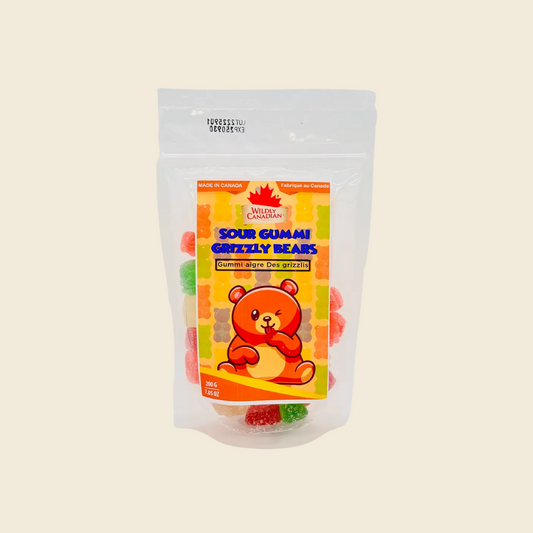 Sour Grizzly Gummy Bears