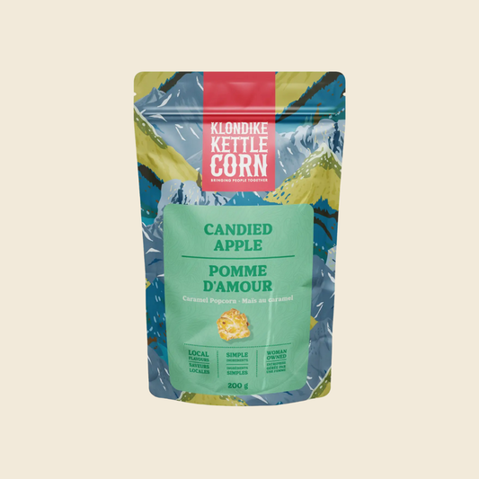 Candied Apple Caramel Popcorn