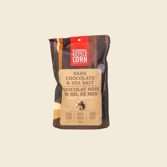 Dark Chocolate & Sea Salt Kettlecorn (50g)