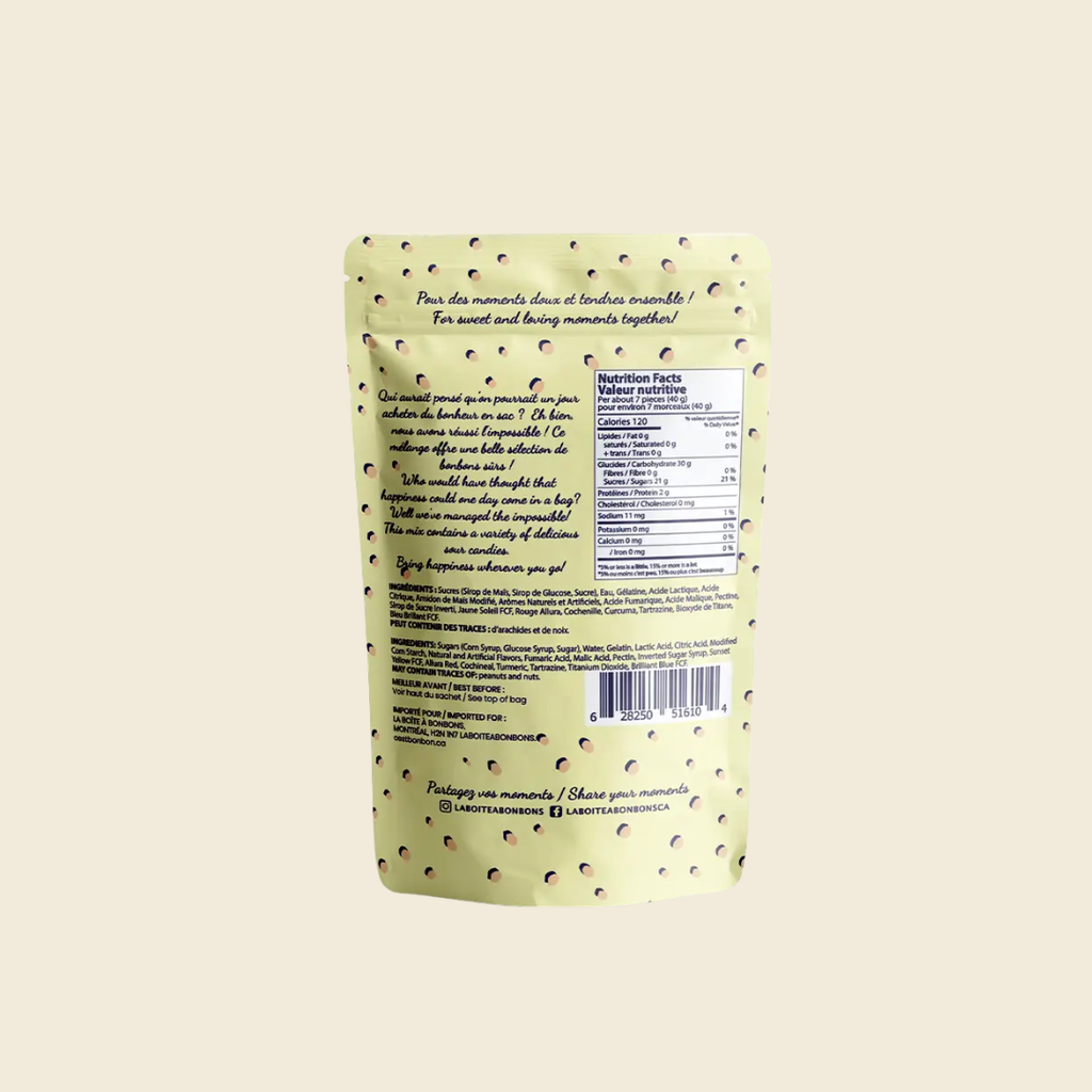 Sour Mix Gummy Candies