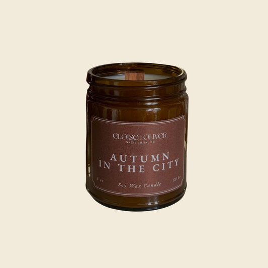 "Autumn in the City" Candle