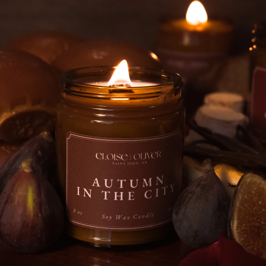 Autumn in the City Candle