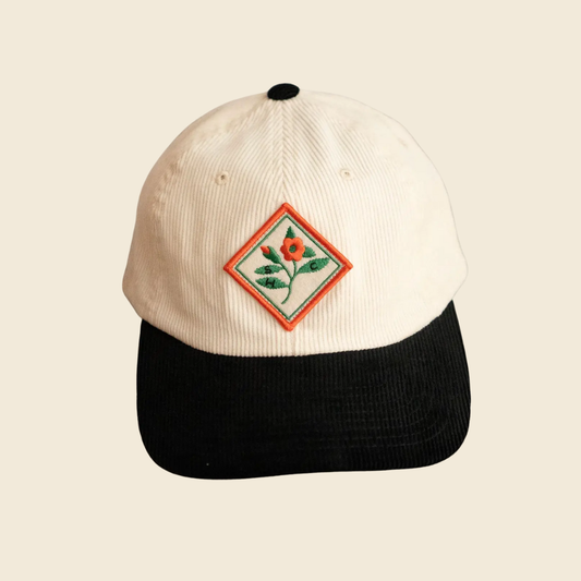 Bloom Patched Corduroy Dad Hat