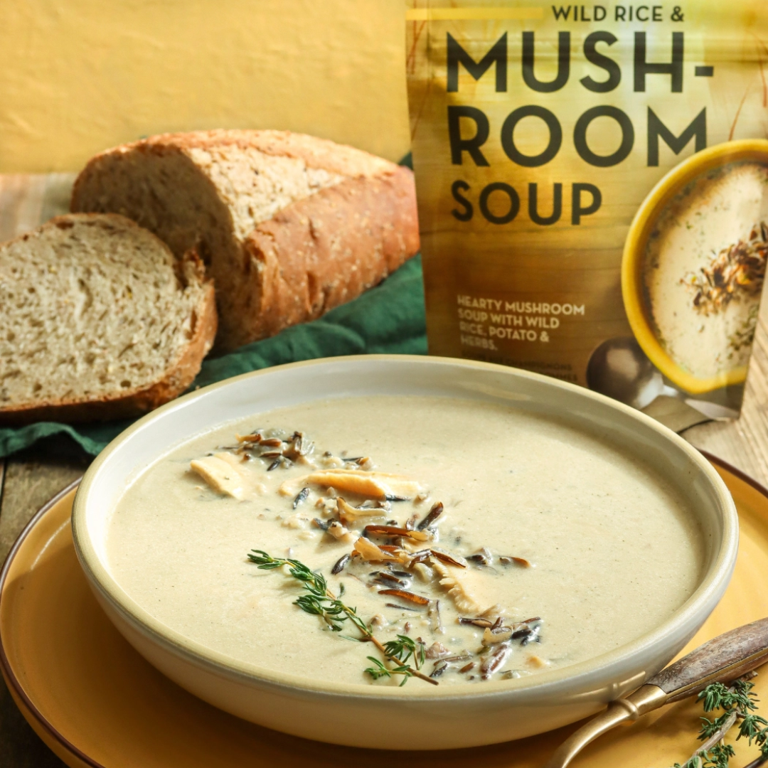 Wild Rice & Mushroom Soup