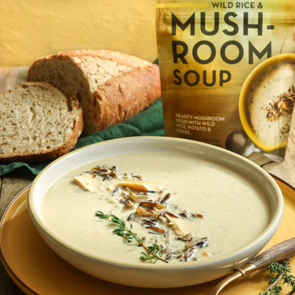 Wild Rice & Mushroom Soup