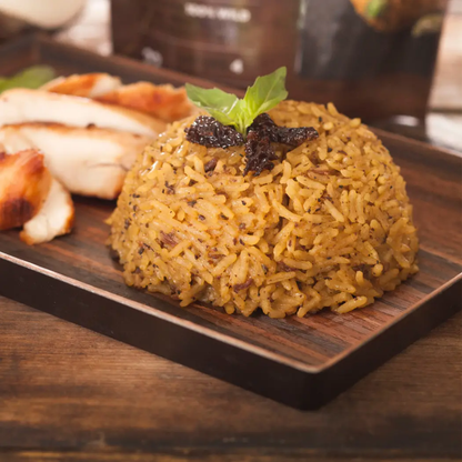 Mushroom Coconut Rice