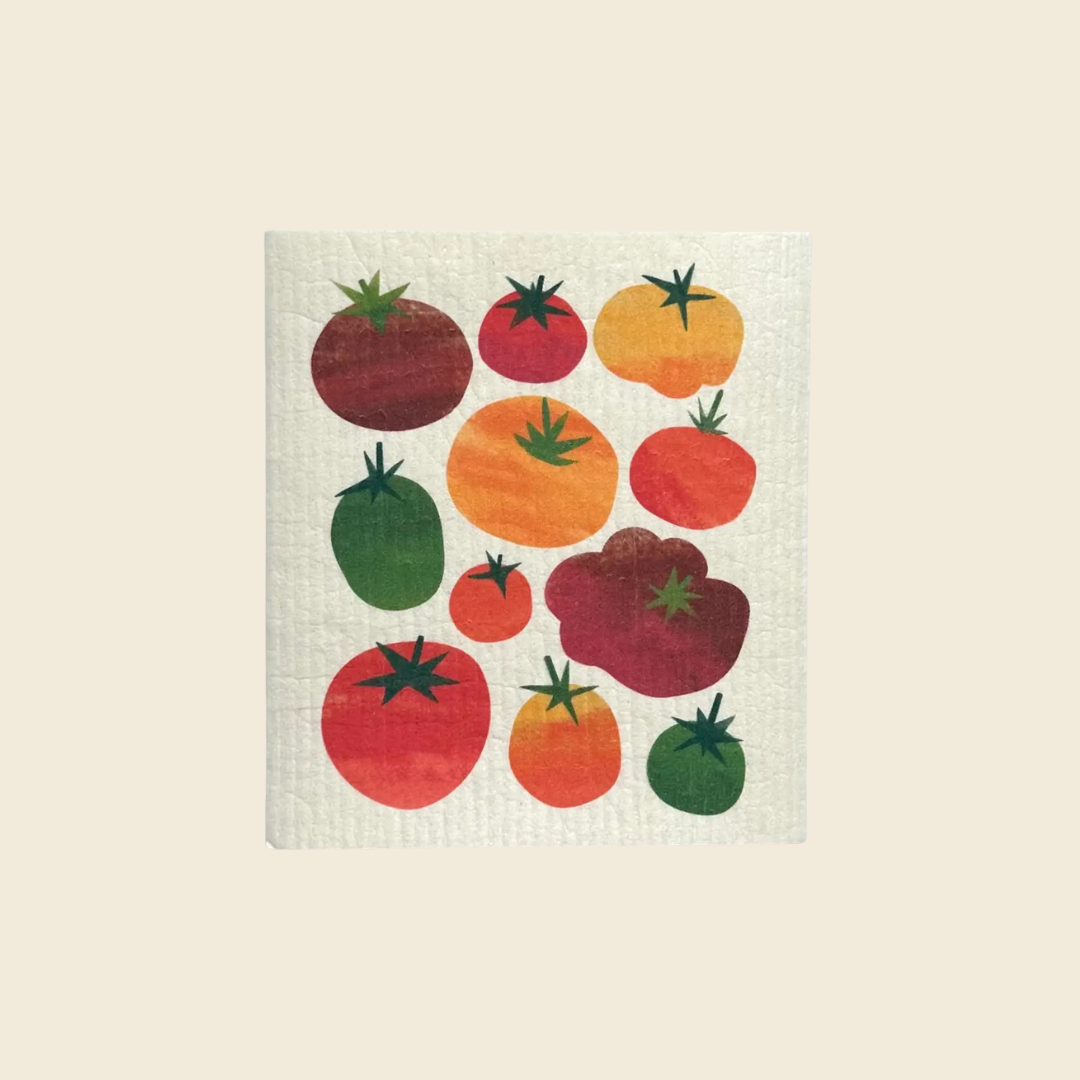 Tomato Pattern Swedish Dish Cloths