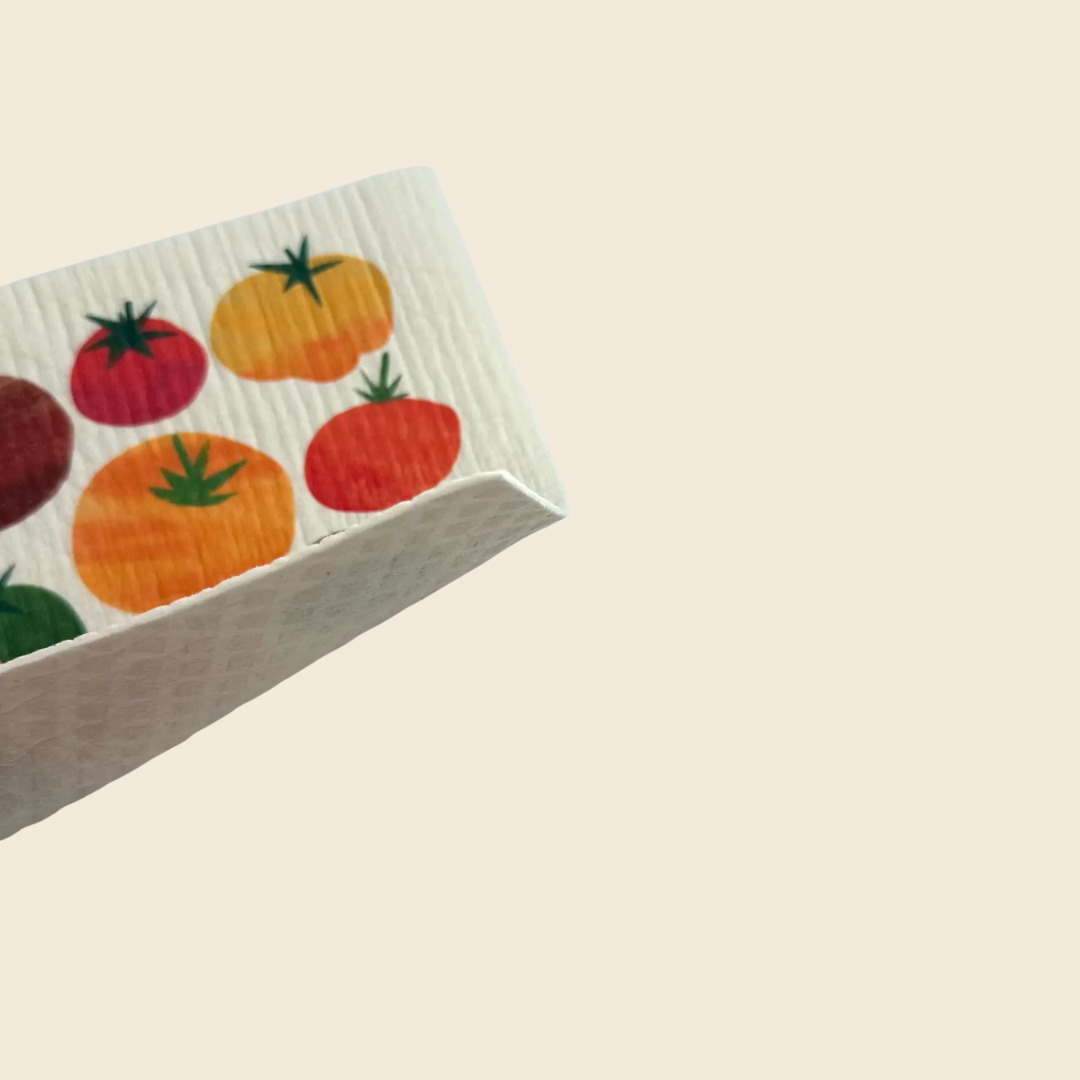 Tomato Pattern Swedish Dish Cloths