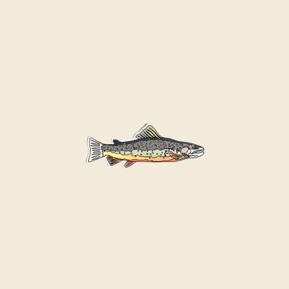 Trout Sticker