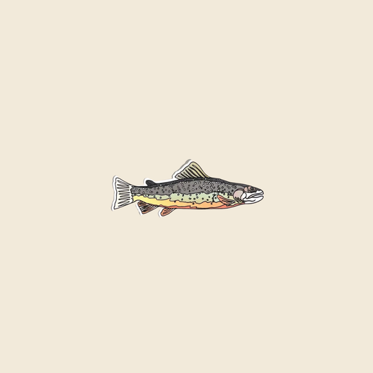 Trout Sticker