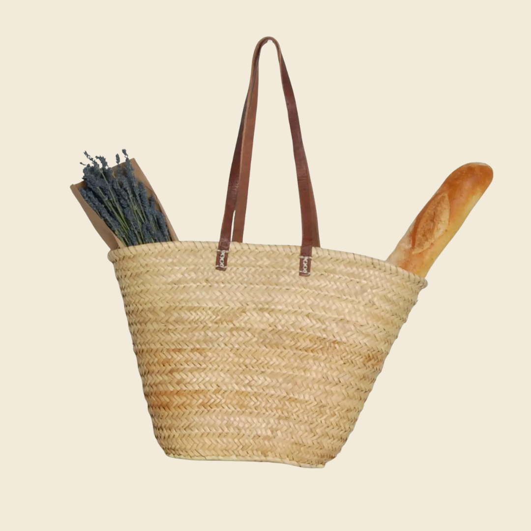 Straw Shoulder Market Bag