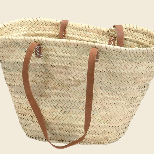 Straw Shoulder Market Bag