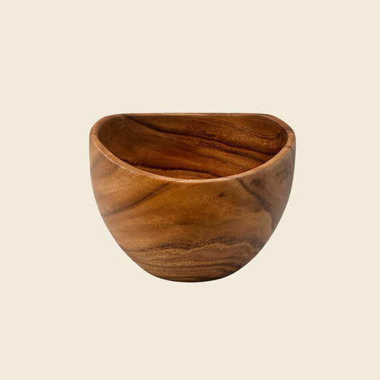 Small Acacia Salad Bowl