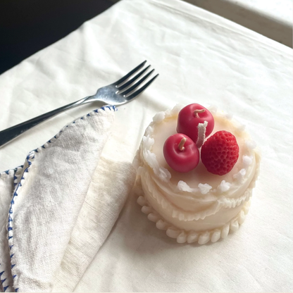 Cake Beeswax Candle