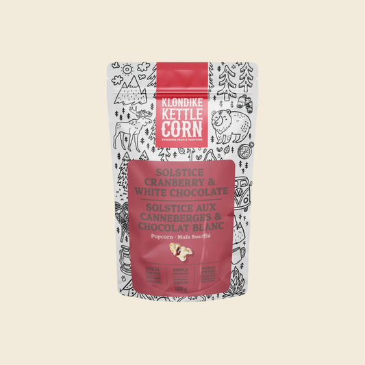 Cranberry & White Chocolate Kettle Corn