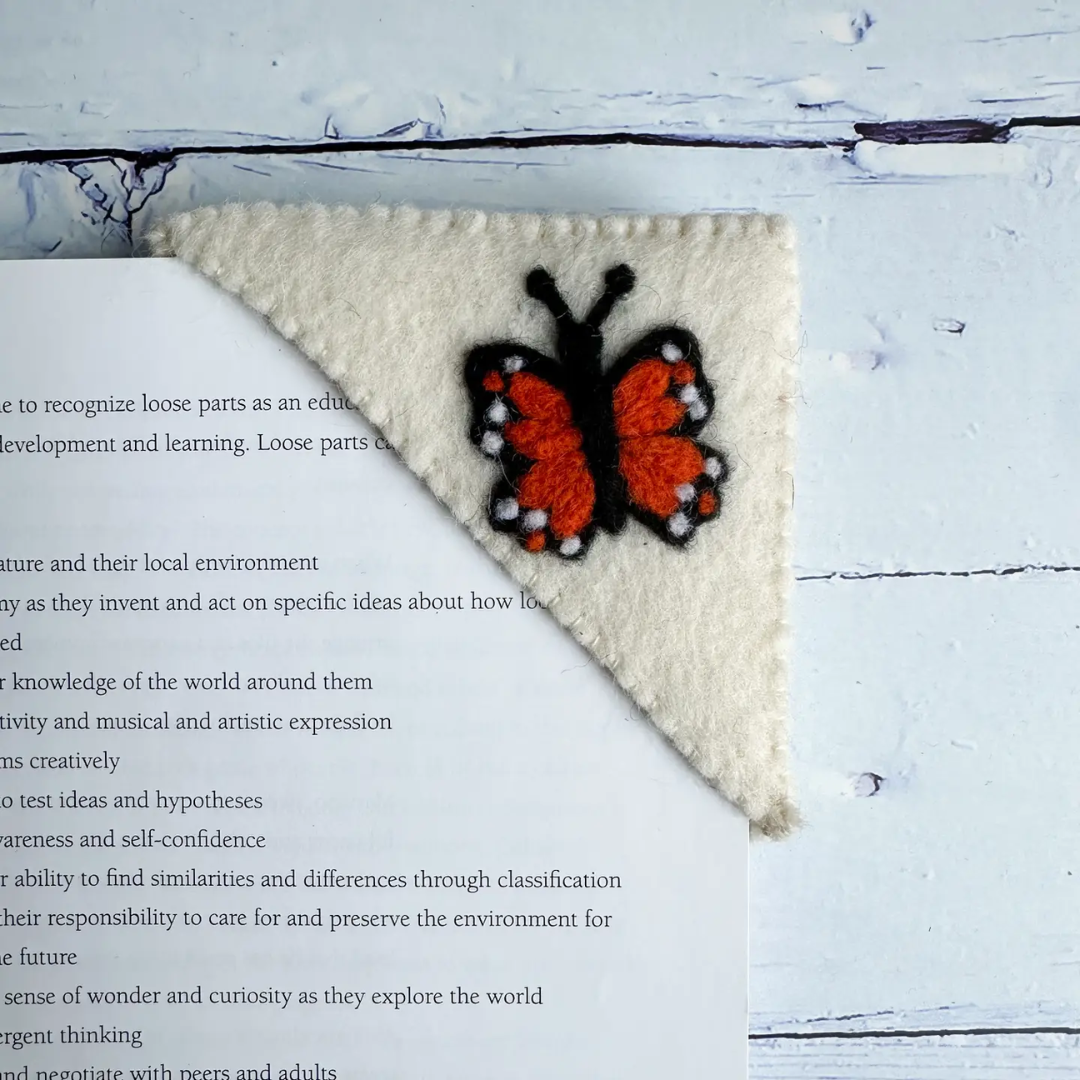 Felt Butterfly Bookmark