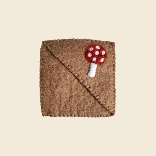 Felt Mushroom Bookmark