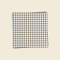 Taupe Gingham Napkins