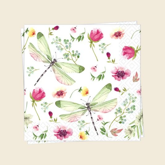 "Summer Field" Luncheon Napkins