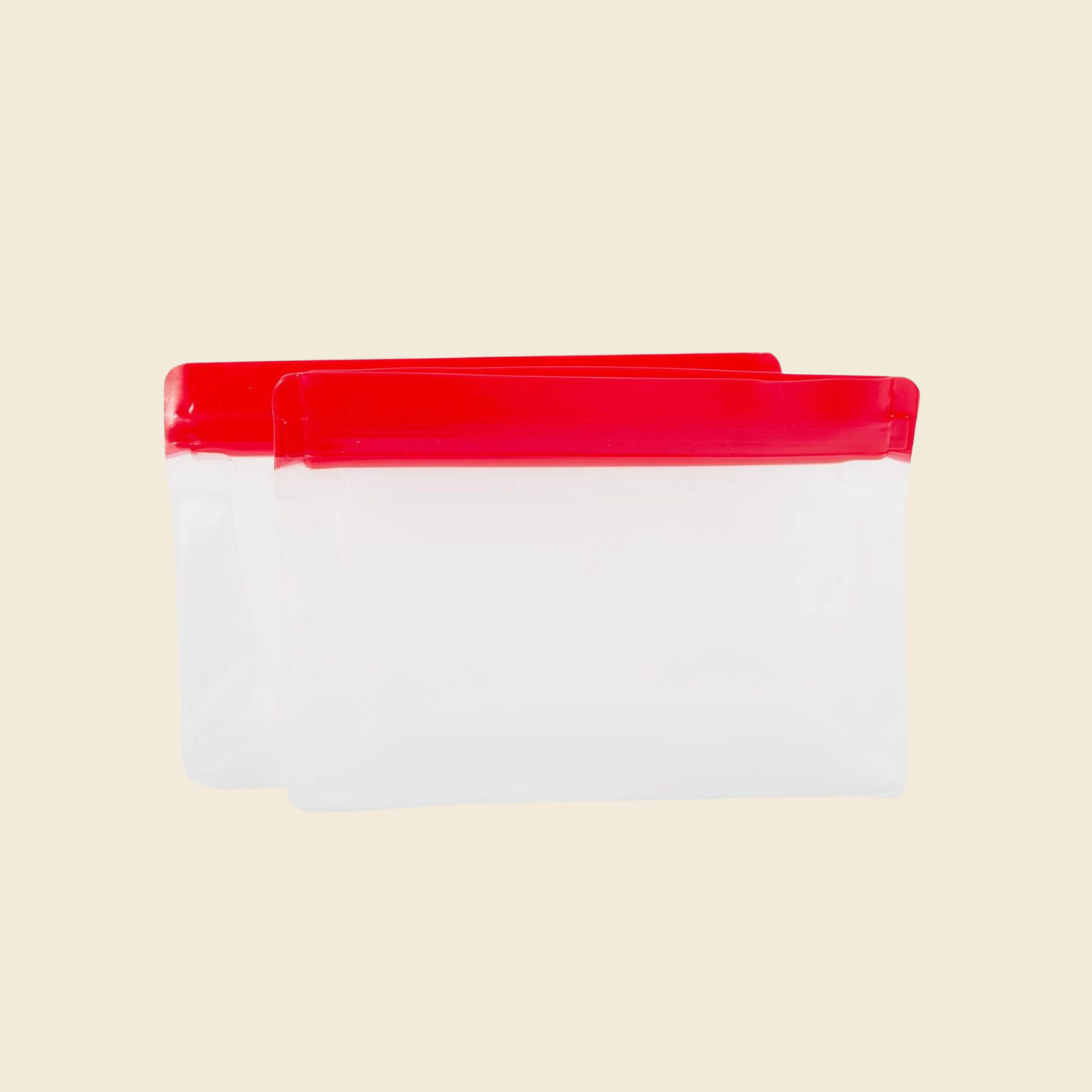 2-pc Reusable Ziplock