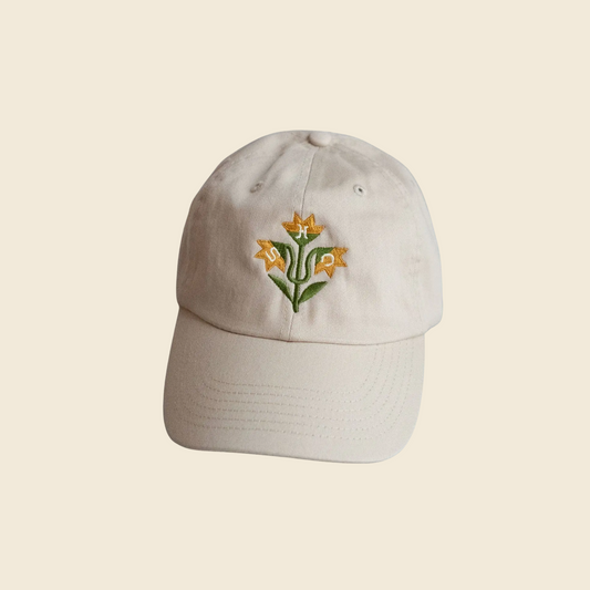 Quilt Flowers Hat