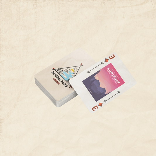 Canada National Parks Waterprood Playing Cards