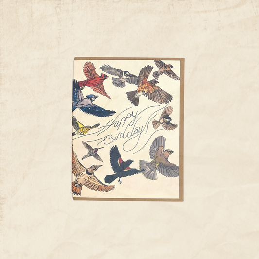 Happy Bird-day Card